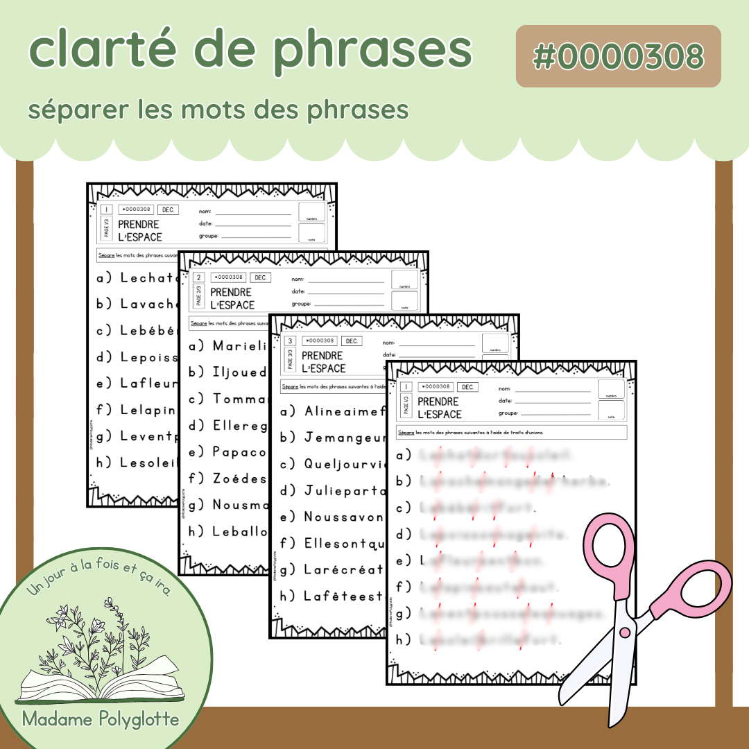 0000308 - Prendre l'espace