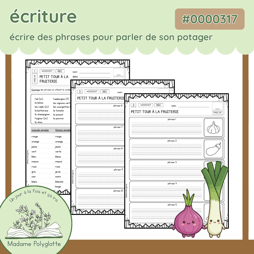 0000317 - Petit tour à la fruiterie