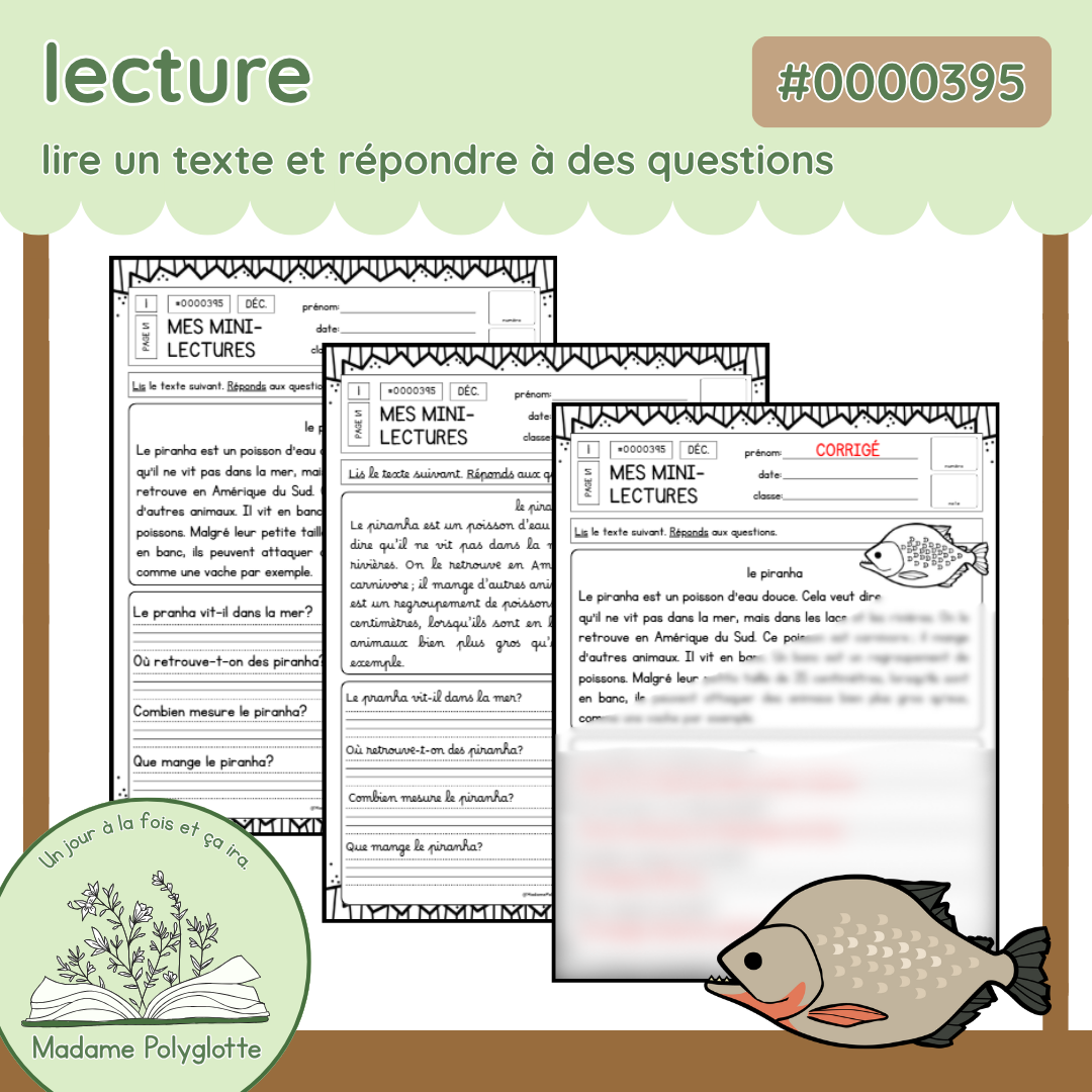 0000395 - Mini-lecture - le piranha