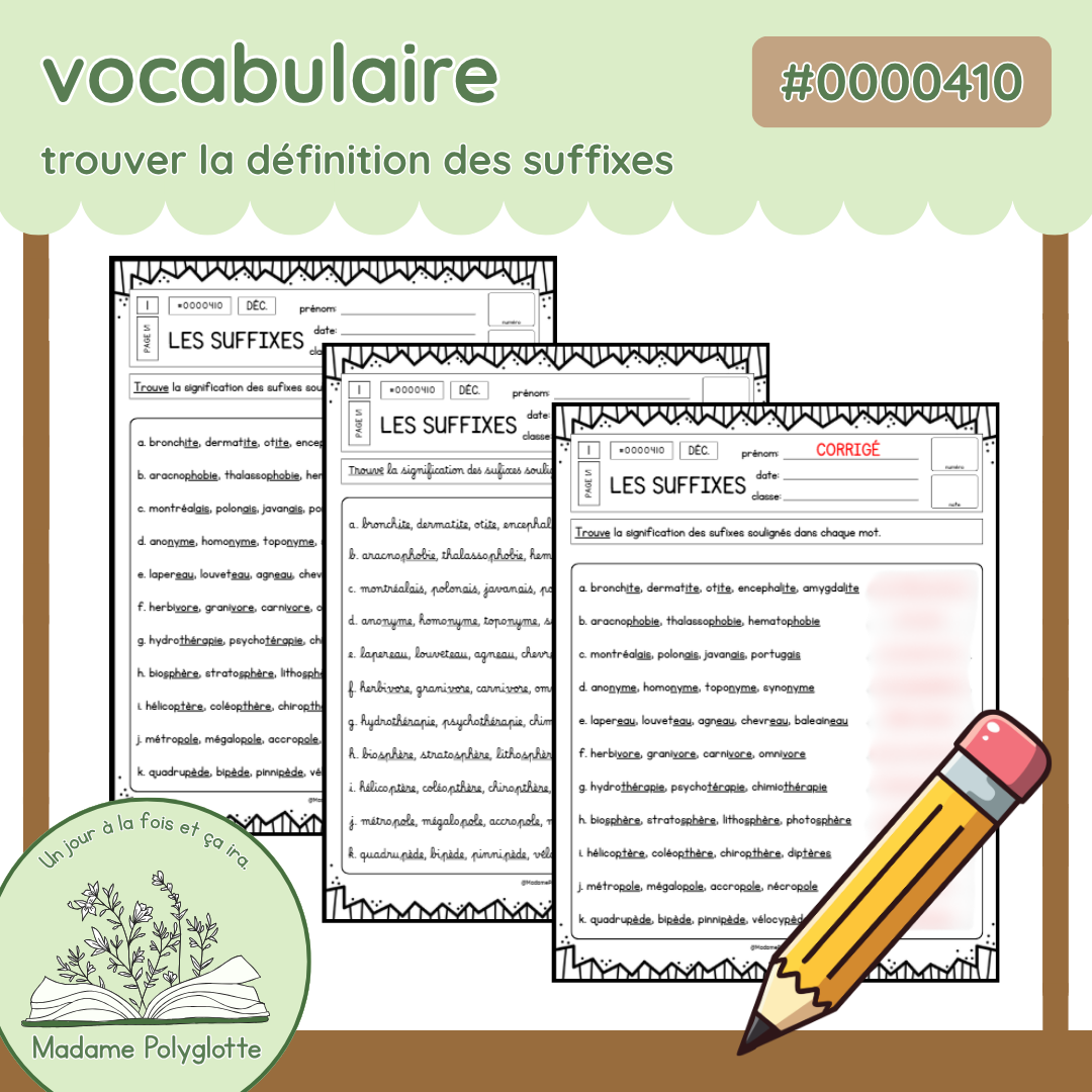 0000410 - Suffixes - De quoi tu parles ?