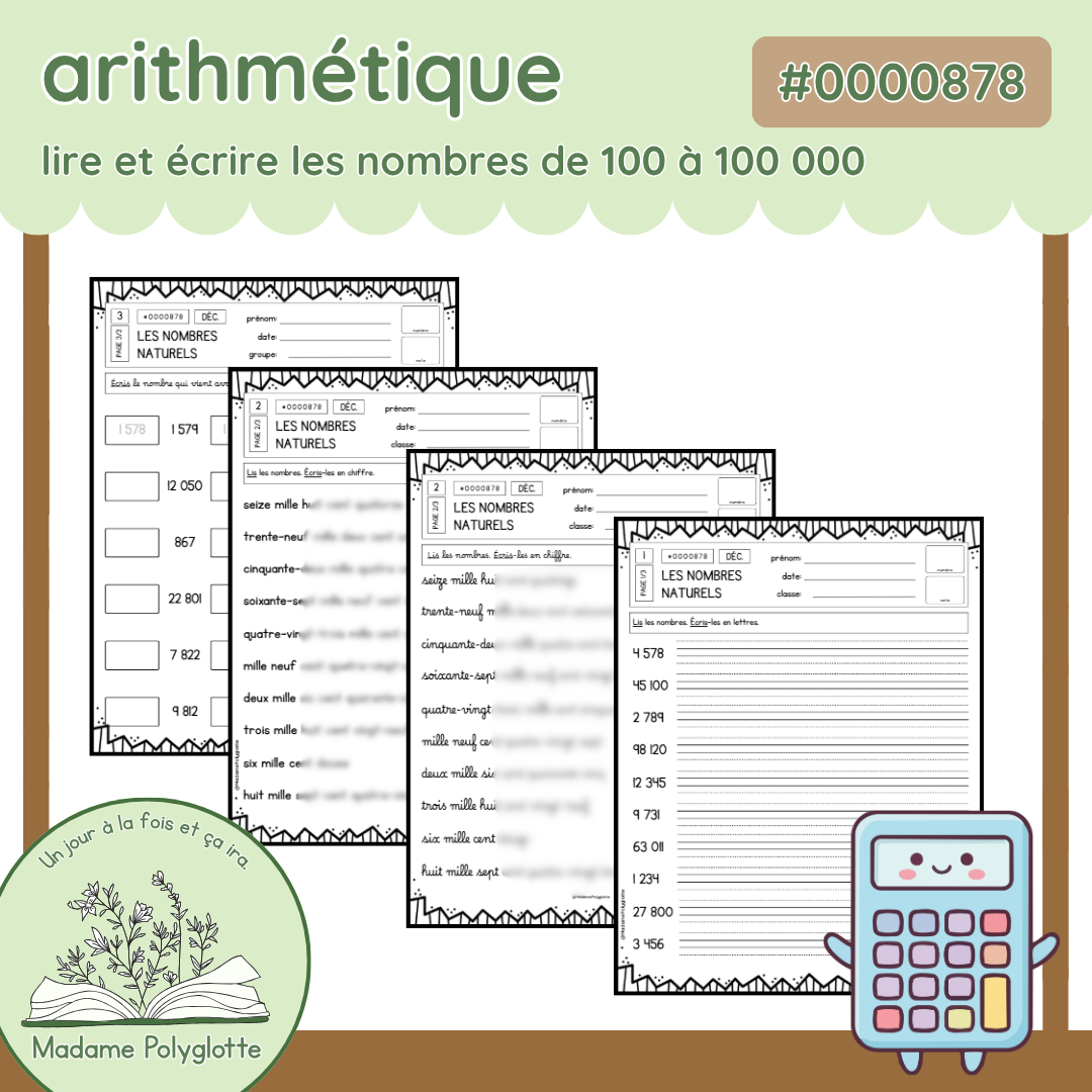 0000878 - Les nombres naturels